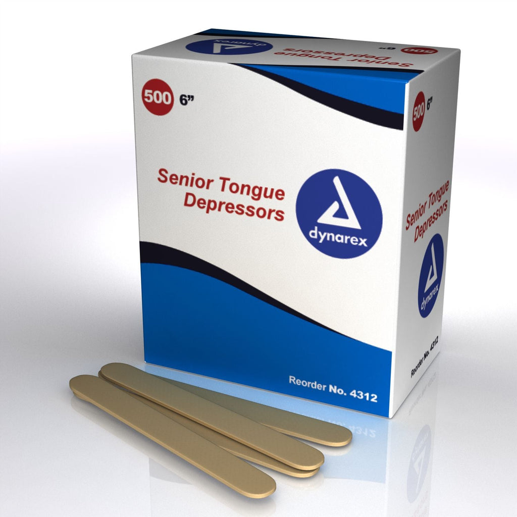 Tongue Depressor, Non-Sterile - 500 per box