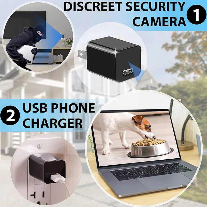 Mini Hidden Camera Home Security Nanny Cam Full HD 1080P DVR