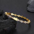 Hip Hop Zircon Tennis Bracelet