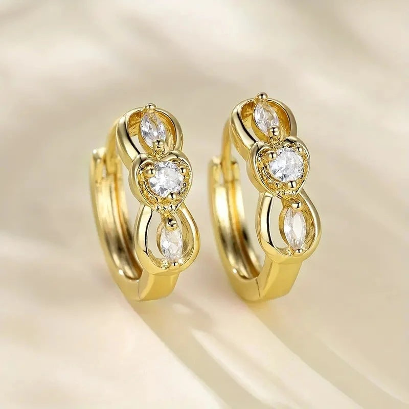 Zircon Geometry Earrings