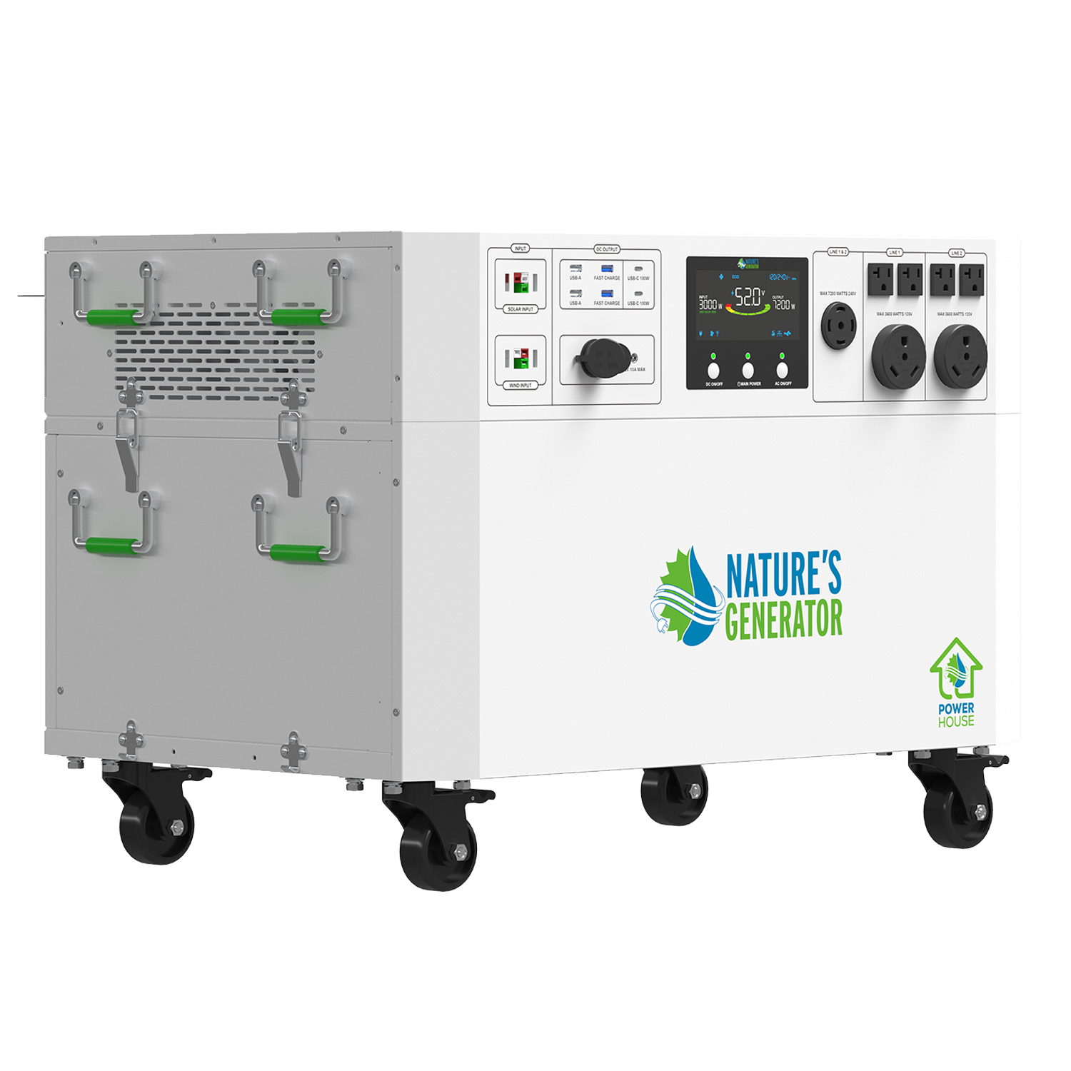 Powerhouse Gen 2 Solar and Wind Generator