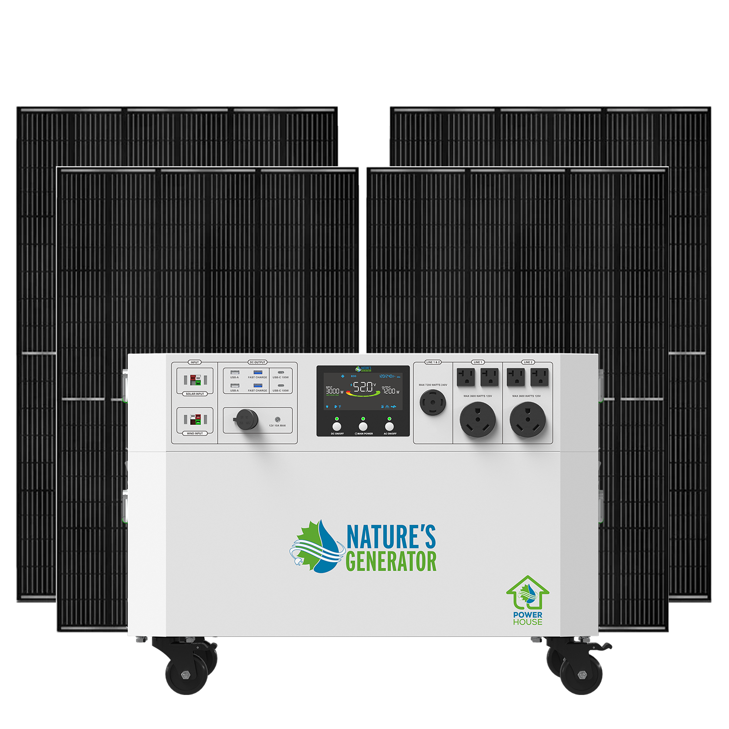 Powerhouse Gen 2 Whole Home Solar Generator