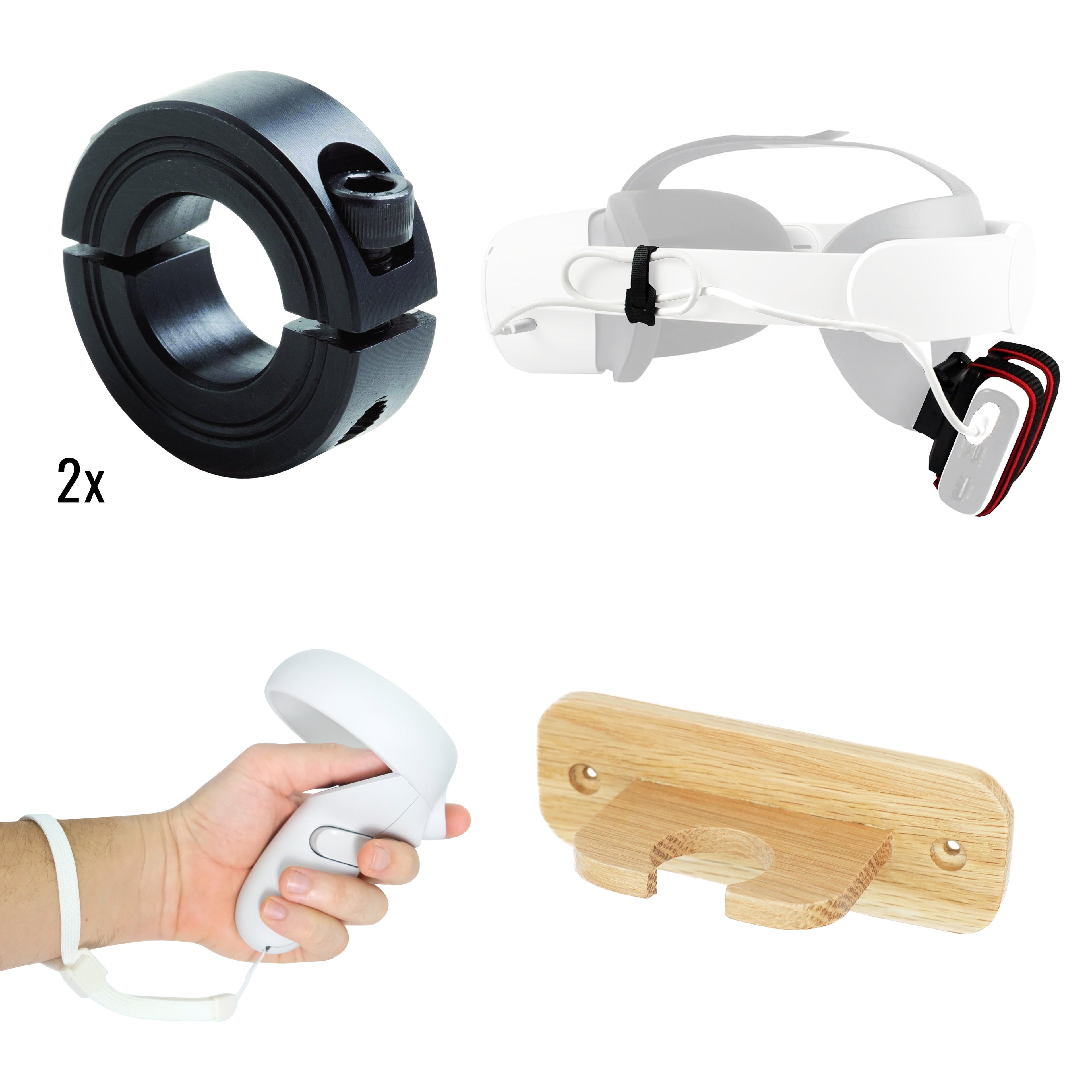 DriVR - VR Golf Club Handle Accessory - Compatible with Meta Quest , Quest 2, and Rift S - For GOLF+