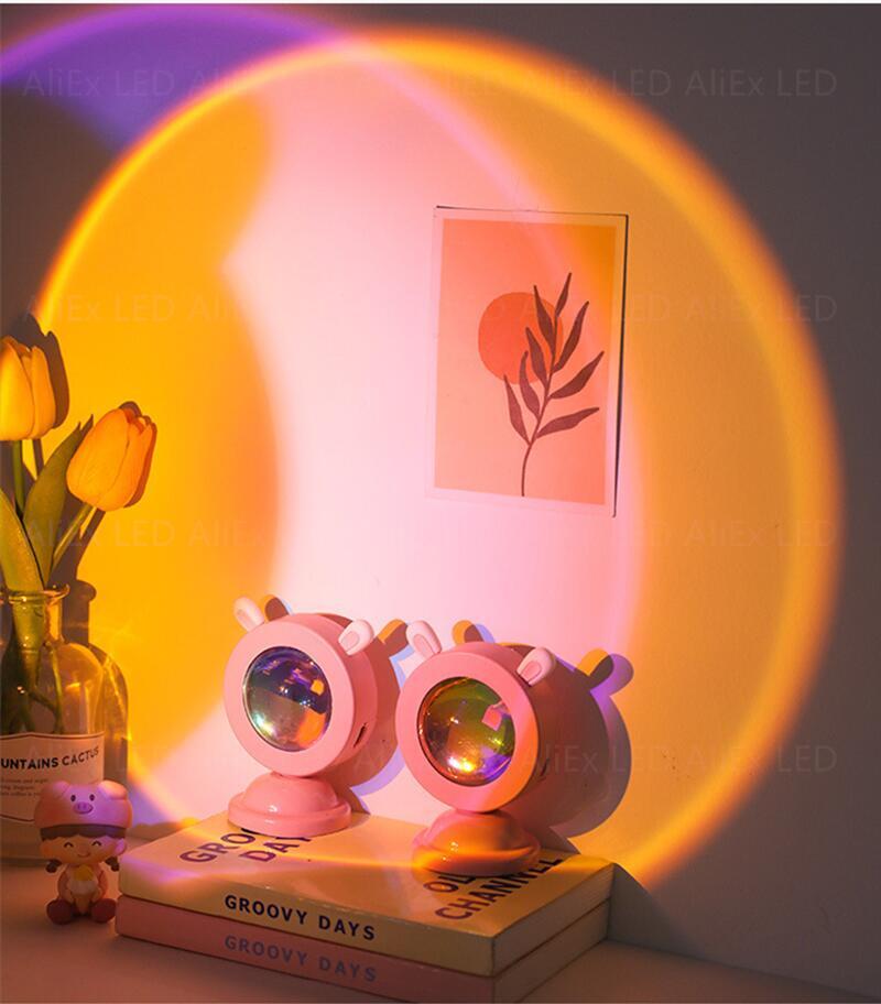 Portable Mini Sunset Lamp