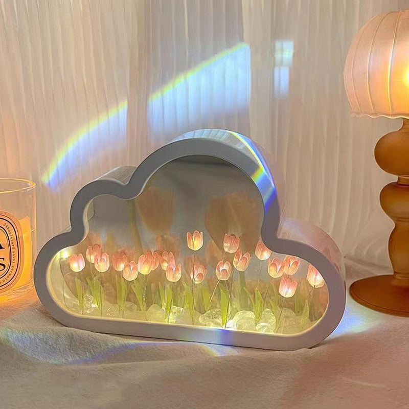 DIY Tulip Cloud LED Night Light
