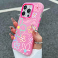 Spring Flower Pattern Phone Case For iPhone 18 17 16 Pro Max Cases iPhone 17e 16e 11 15 12 13 14 Pro Max Air X XR 7 8 Plus Cover