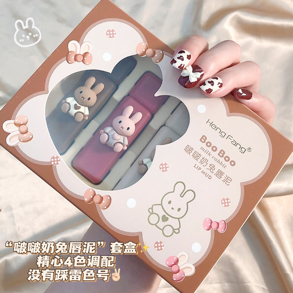 Bunny Matte Lip Gloss Set