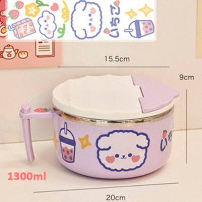 Ramen Bowl With Lid