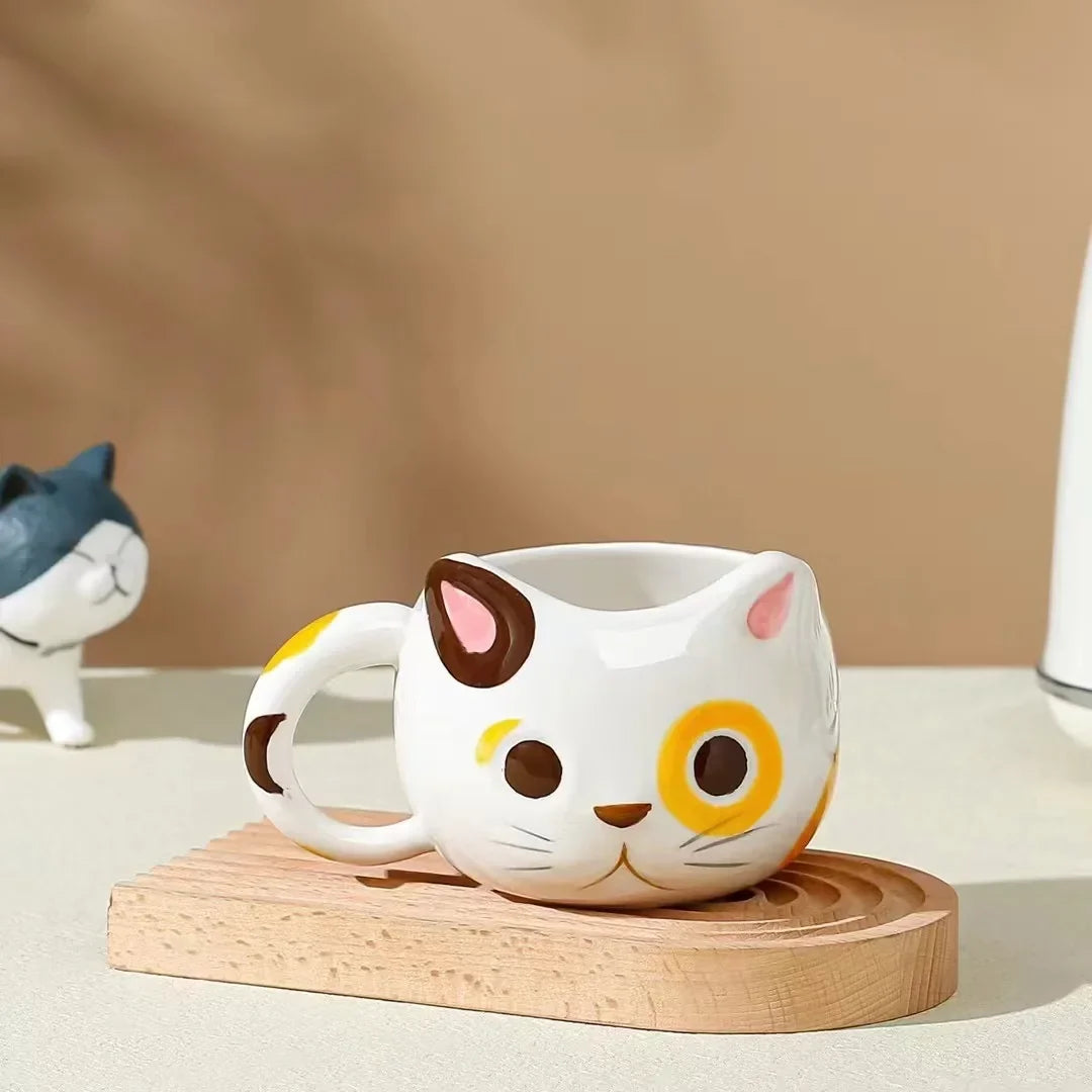 Cute Cat Ceramic Mugs