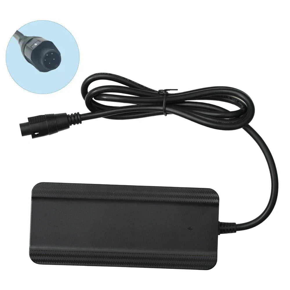 Charger 42 V 85W 2A  5-pin Round For 36V Batteries from Fischer,  Phylion,  Devron,  Lifebike, Batavus, Sparta and more!