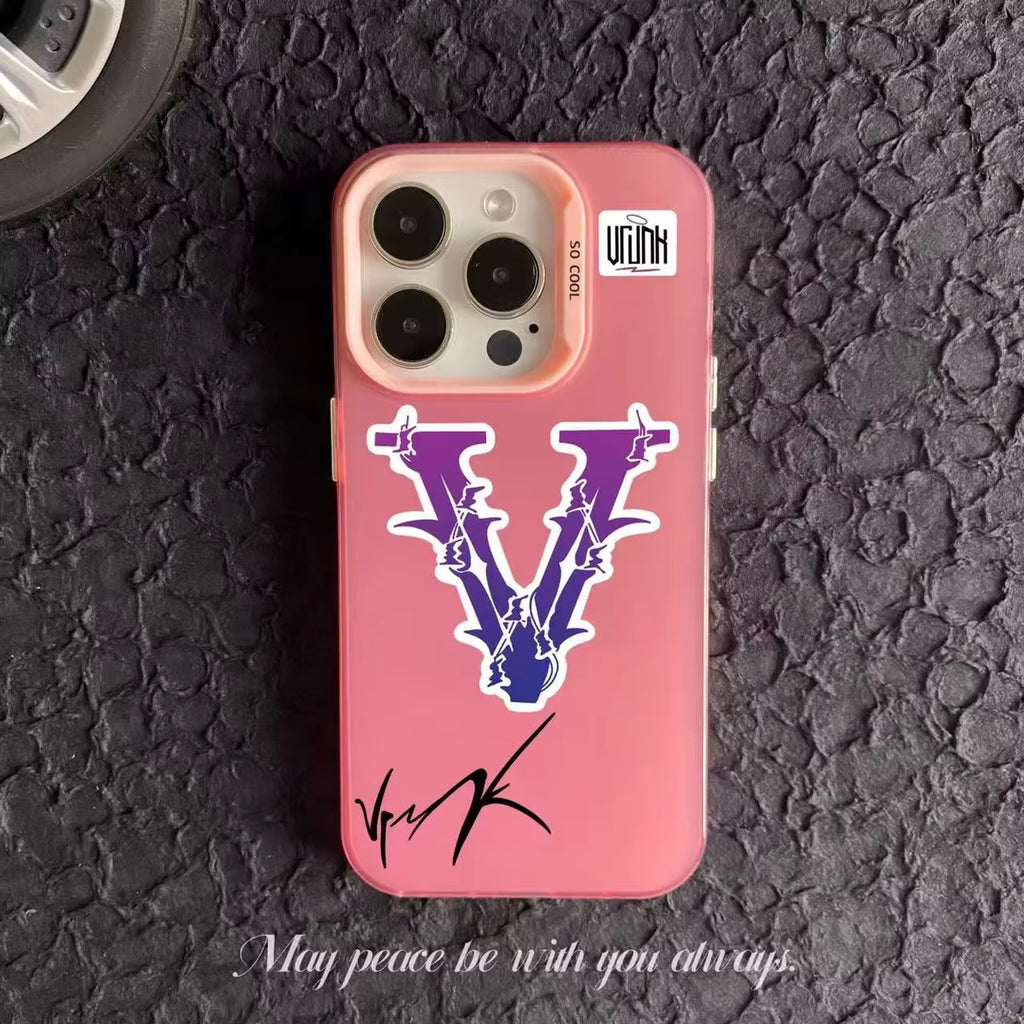 Fashion Brands VRUNK Phone Case For iPhone 16 15 14 13 12 11 Pro Max XS X XR 7 8 SE Hard Case Phone Covers