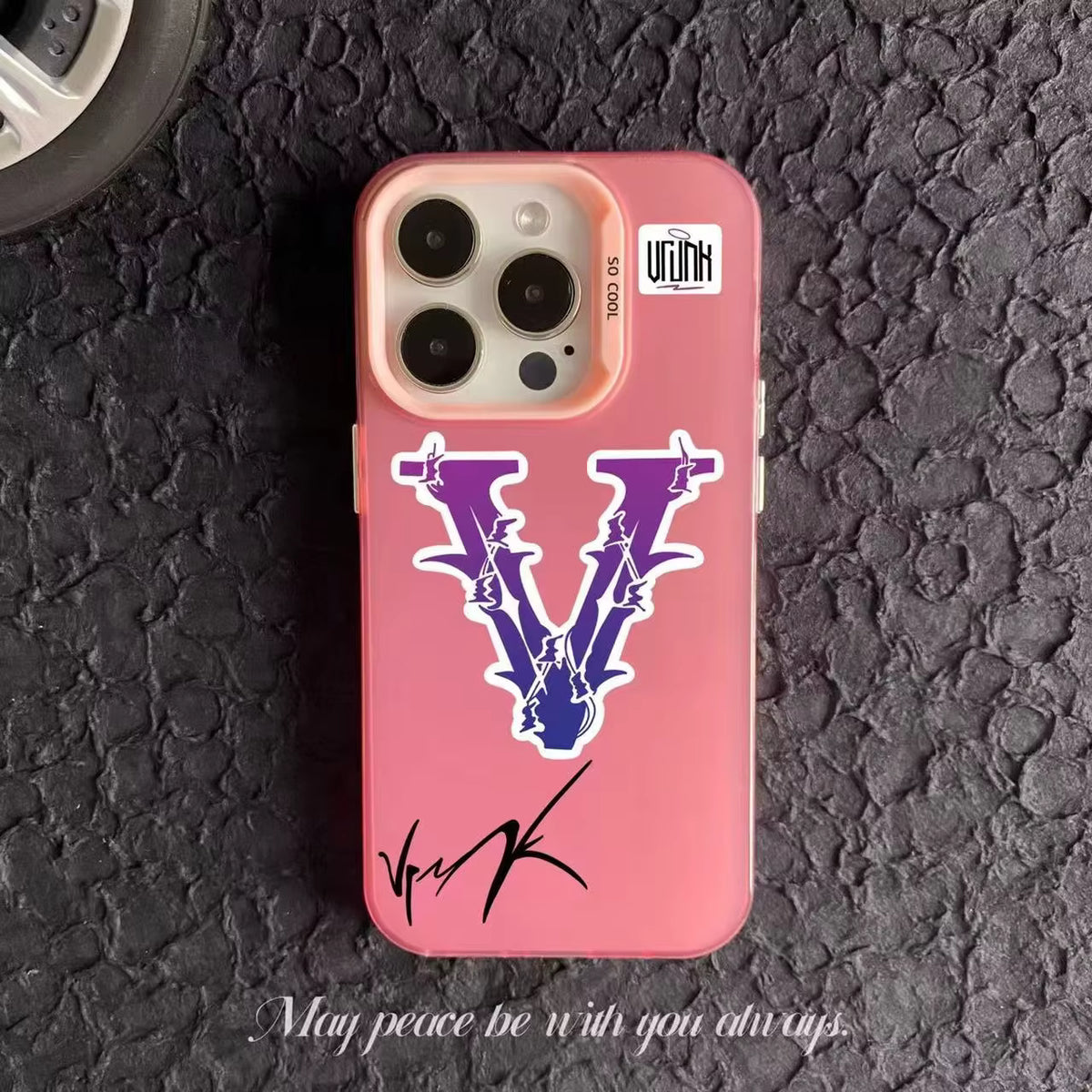 Fashion Brands VRUNK Phone Case For iPhone 16 15 14 13 12 11 Pro Max XS X XR 7 8 SE Hard Case Phone Covers