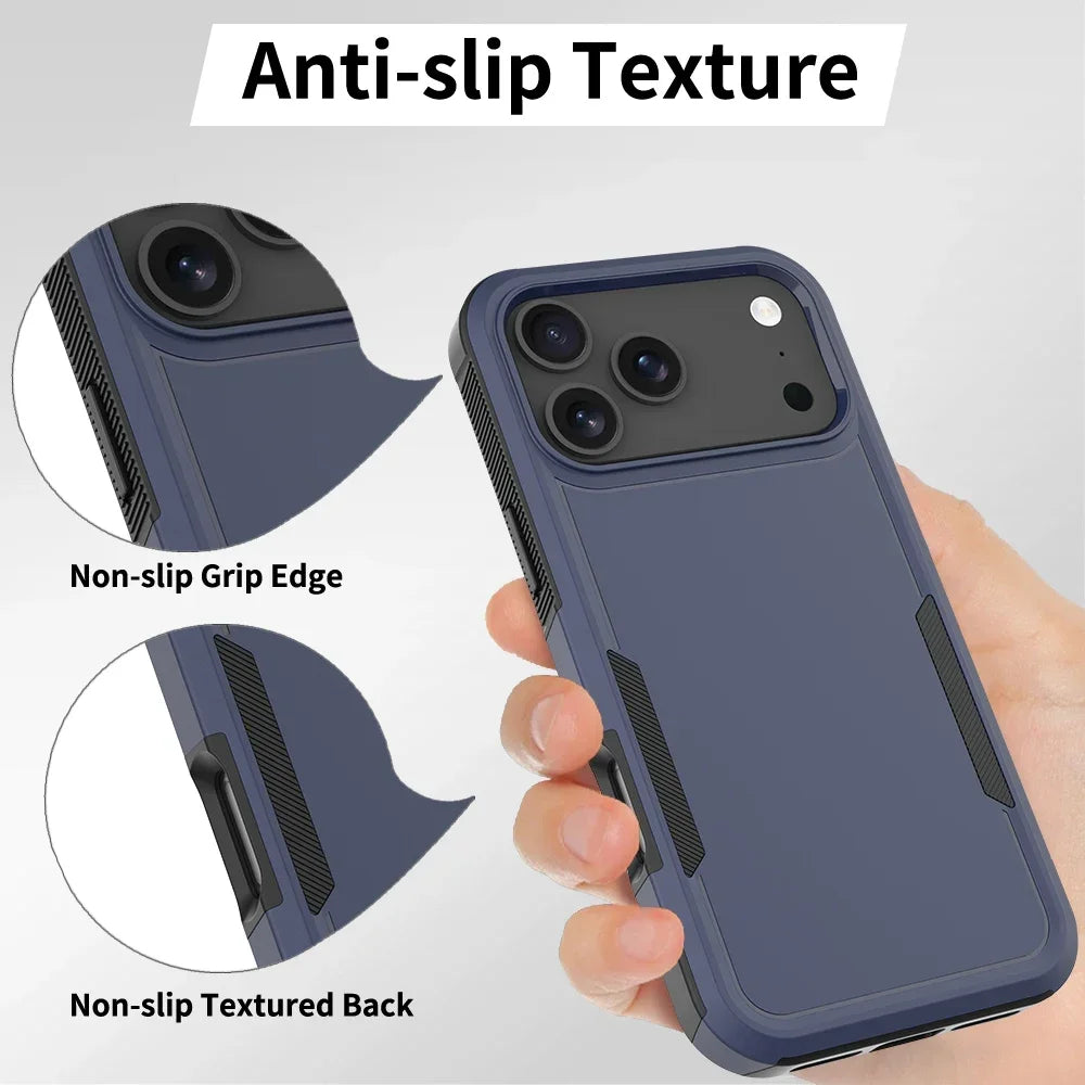 Heavy Duty Military Grade Armor Phone Case For IPhone 17E 16 15 14 Plus 13 Pro Max Otter Tough Box Hard Shockproof Protect Cover