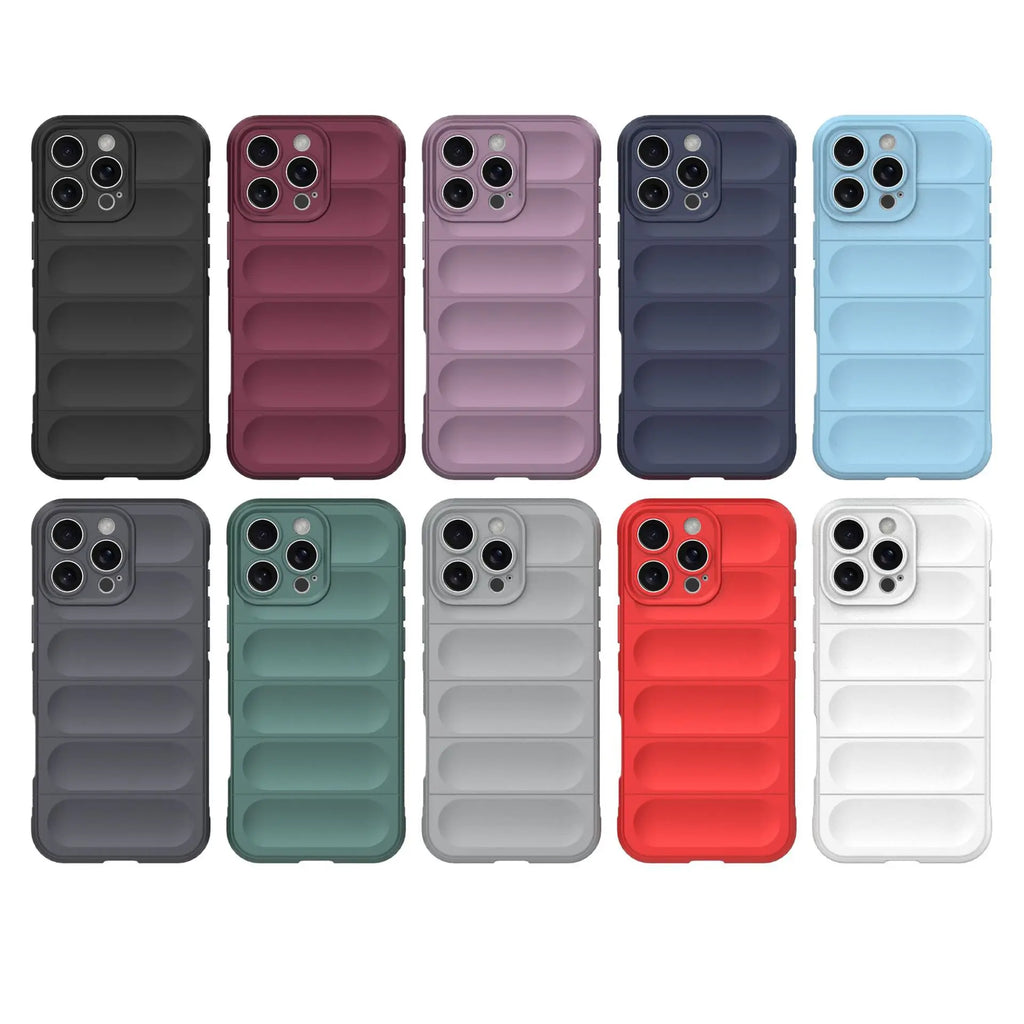 Phone Case for IPhone Air 16E 18 17 16 15 14 13 12 11 Pro Max XS X 7 8 PLus Back Cover Soft Silicone Anti-fall Protection Cases