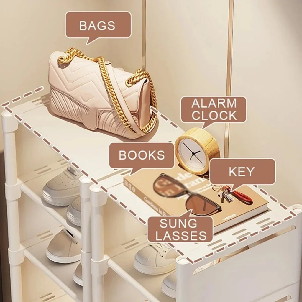 Stackable Shoe Cabinet Rack