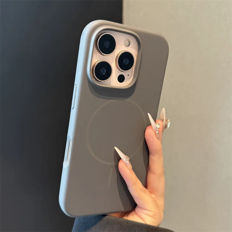 Original Liquid SiliconMagsafe Case ForiPhone 17 Air 16 15 Plus 14 13 12 11 Pro Max Magnetic Wireless Charge Soft Rubber Cover