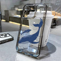Ocean Animals Shark Dolphin Fish Clear Phone Case