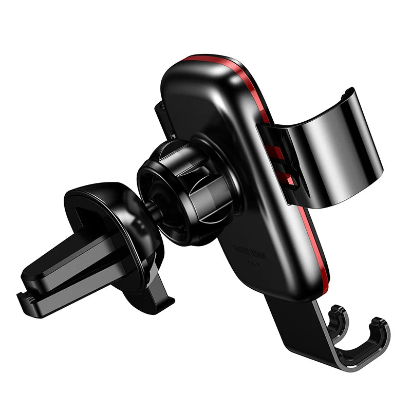 Baseus Car Phone Holder Mobile Metal Gravity Phone Holder for Car Air Vent / CD Slot Mount Phone Holder Stand for iPhone Samsung