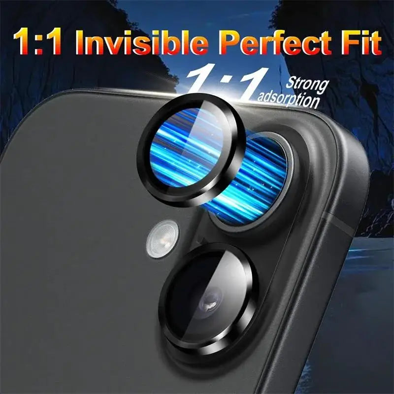Orange Metal Glass Camera Ziai Protector For IPhone 17 Air 16 15 14 13 Pro Max Plus 17Air 16Pro 17Pro I17 IPones Ring Lens Cover
