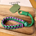 Handwoven Adjustable Mobile Phone Universal Lanyard Wrist Strap Outdoor Sports Convenient Safety Anti-Drop Rope