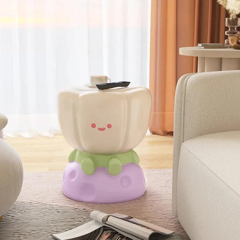 Kawaii Tulip Flower Side Table