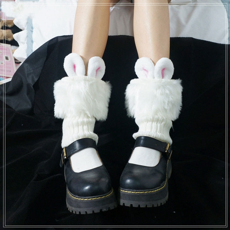 Soft Rabbit Ear Socks