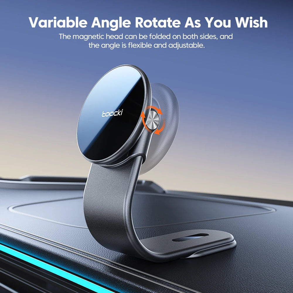 Toocki N52 Strong Magnetic Car Phone Holder Rotation Mobile Bracket GPS Cell Phone Stand in Car For Magsafe For iPhone15 14 13
