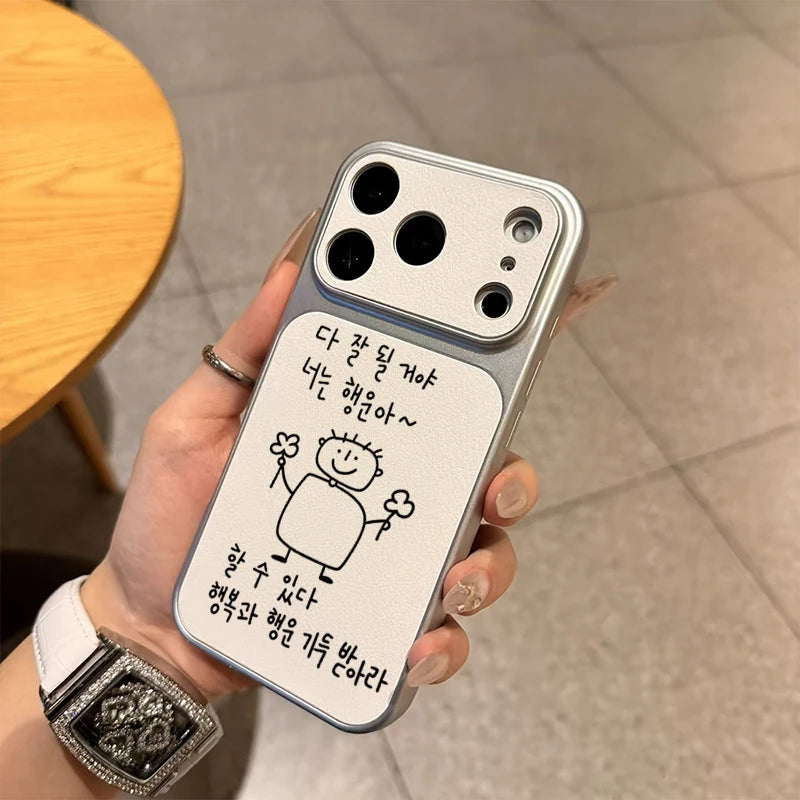 Stylish And Minimalist Printed Protective Phone Case For iPhone 18 17 Pro Max Cases iPhone 16 15 14 Plus 13 12 11 17E 16E Cover
