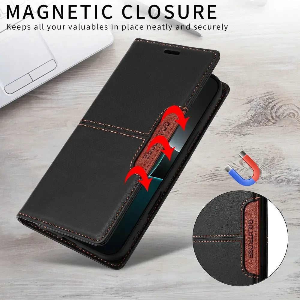 Luxury Case for Redmi Note 17 15 14 13 12 Pro Plus 5G 4G Flip Cover Magnet Wallet RFID Phone Book Funda Xiaomi Redmi Note 10 11S