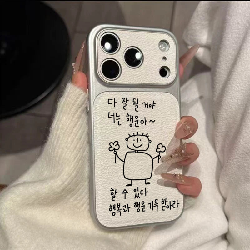 Stylish And Minimalist Printed Protective Phone Case For iPhone 18 17 Pro Max Cases iPhone 16 15 14 Plus 13 12 11 17E 16E Cover