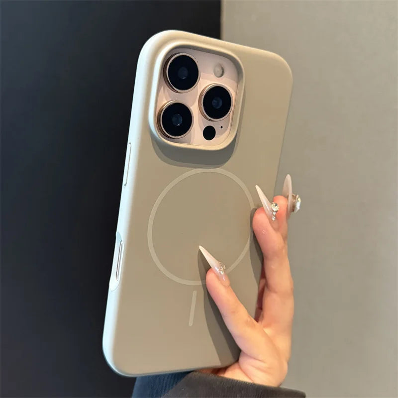 Original Liquid SiliconMagsafe Case ForiPhone 17 Air 16 15 Plus 14 13 12 11 Pro Max Magnetic Wireless Charge Soft Rubber Cover