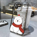 Cartoon Christmas Tree Pattern Phone Case