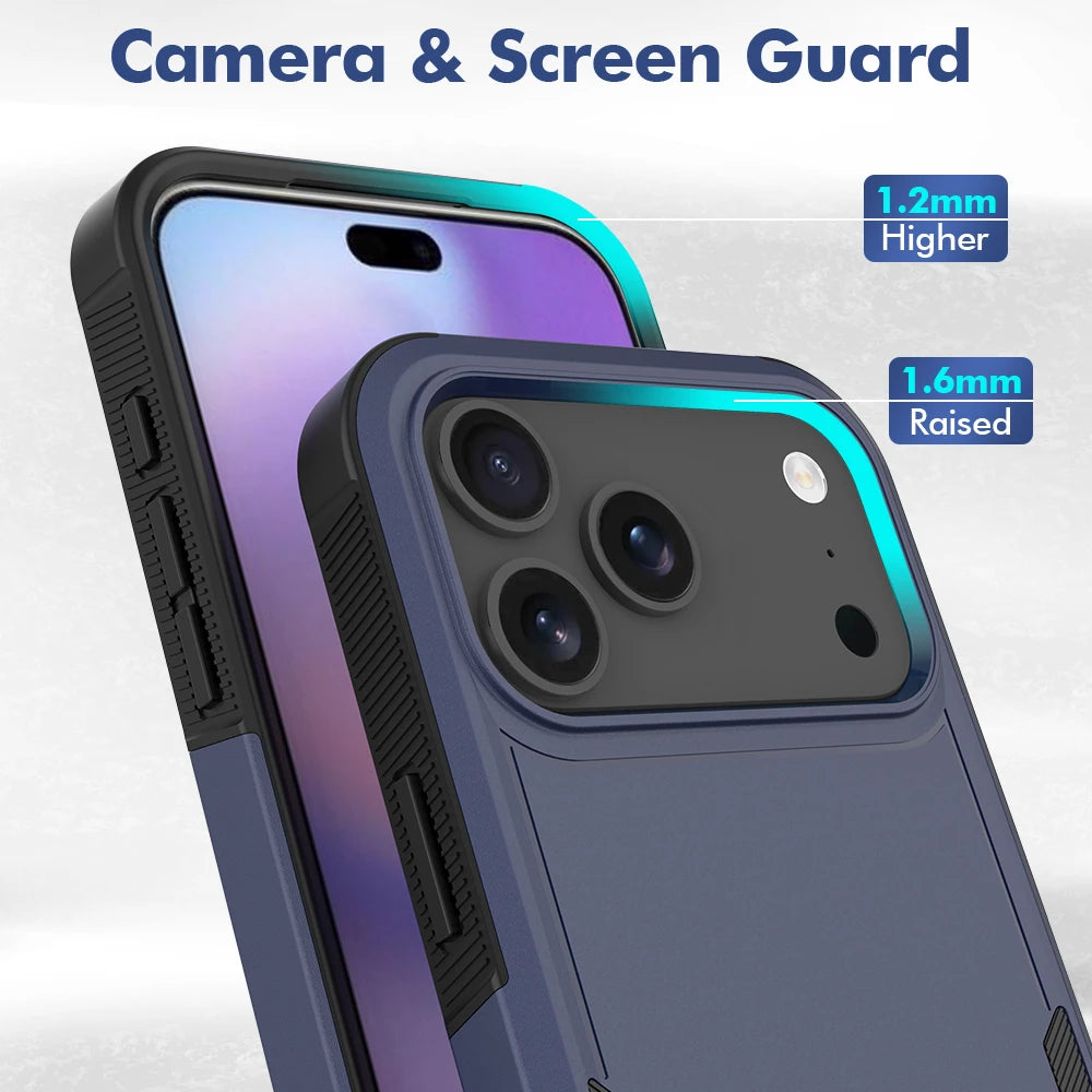 Heavy Duty Military Grade Armor Phone Case For IPhone 17E 16 15 14 Plus 13 Pro Max Otter Tough Box Hard Shockproof Protect Cover
