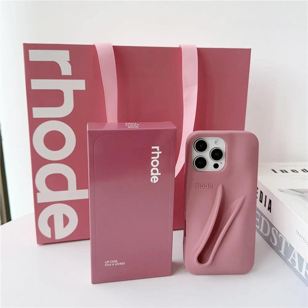Set Gift Shopping Bag Rhode Phone Case For iPhone