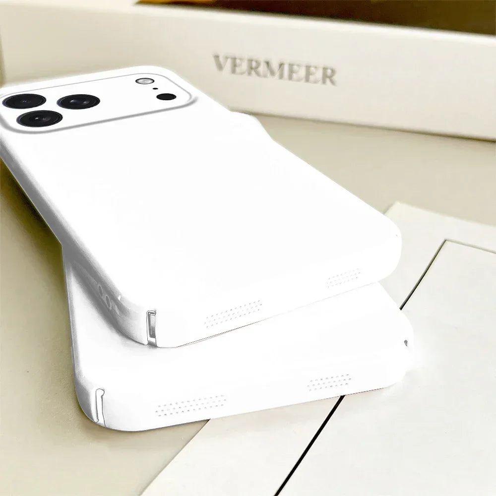 Phone Case For iPhone 17 16 15 14 13 12 11 Plus Pro Max Mini Glossy HD Hard Cover Film Shell B-Bread T-Thief