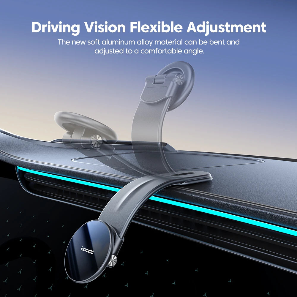 Toocki N52 Strong Magnetic Car Phone Holder Rotation Mobile Bracket GPS Cell Phone Stand in Car For Magsafe For iPhone15 14 13