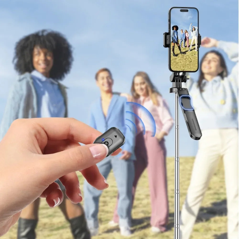Selfie Stick 1.7 Meter Ultra Long Stretch Portable Phone Holder Bluetooth Remote With Fill light Tripod Stand For Live Broadcas