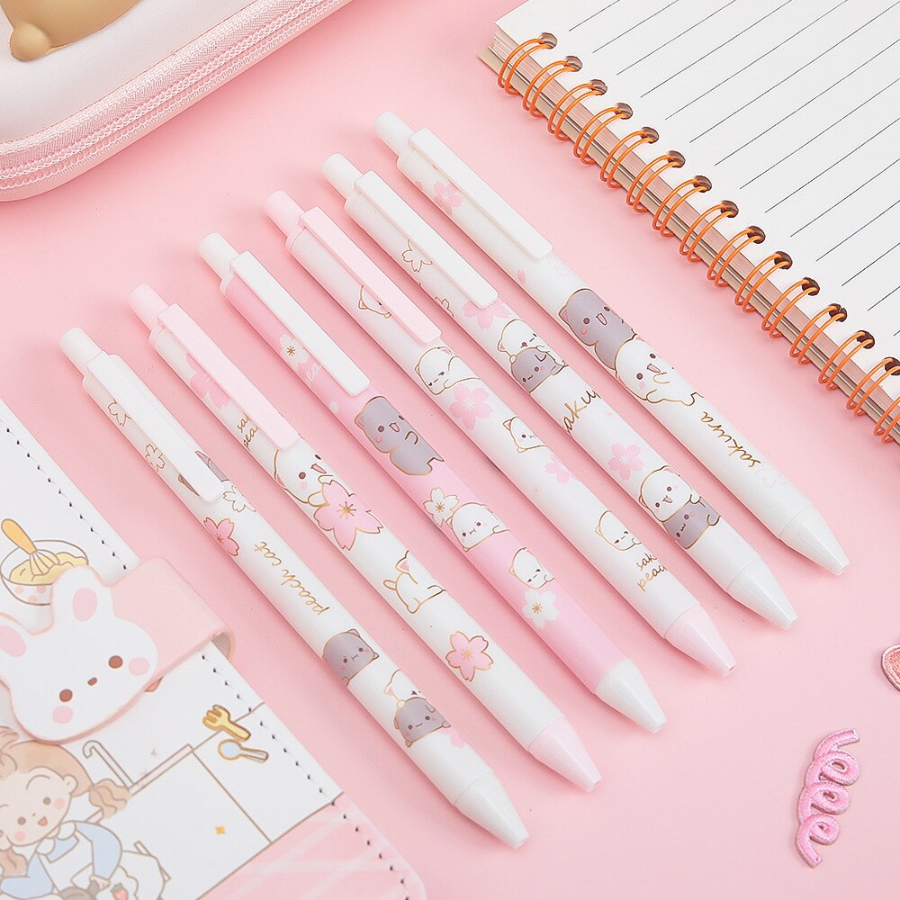 Sakura Cats Gel Pens
