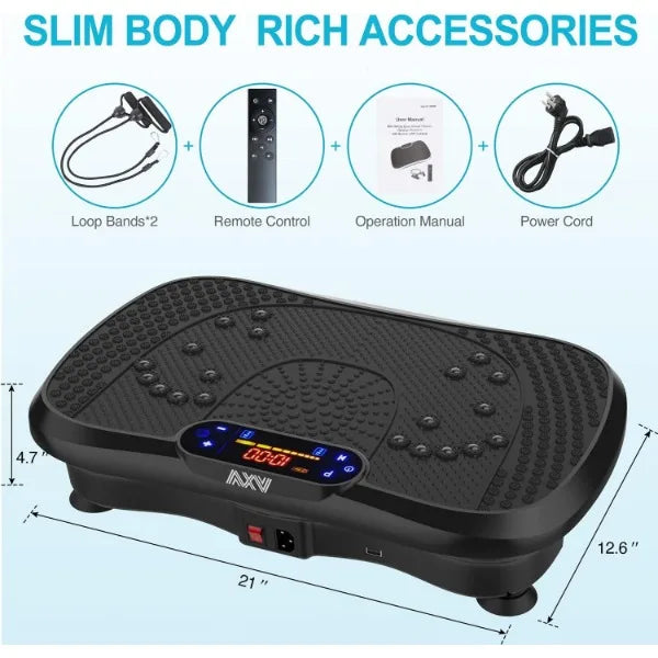 Vibration Plate Fitness Machine