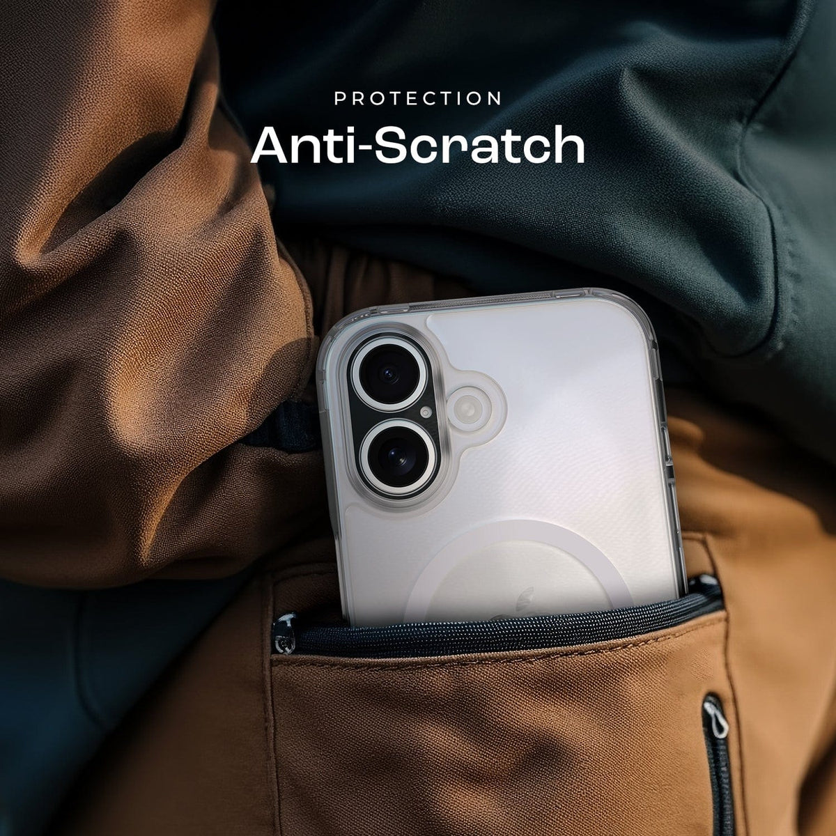 iPhone 16 Plus Clear Case & Screen Protector Kit - Rugged Protection, MagSafe | Classic Series