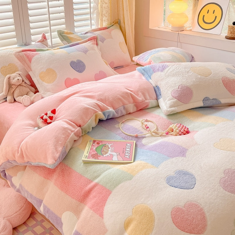 Winter Flannel Duvet Covers