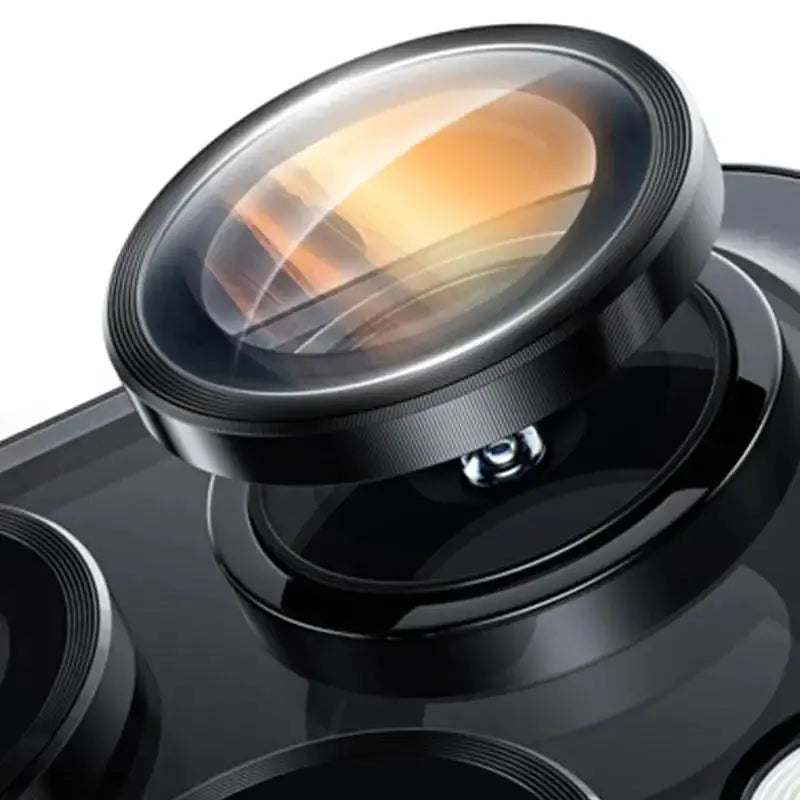 Orange Metal Glass Camera Ziai Protector For IPhone 17 Air 16 15 14 13 Pro Max Plus 17Air 16Pro 17Pro I17 IPones Ring Lens Cover