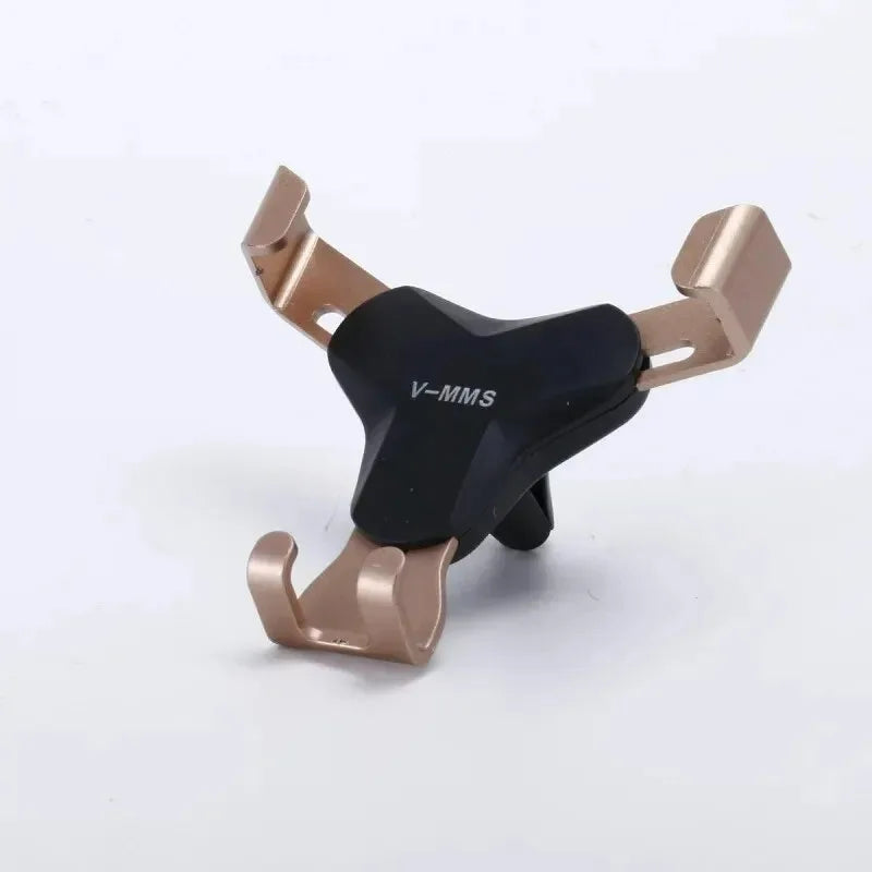 Hot Car Mounted Gravity Mobile Phone Holder Air Outlet Gravity CellPhone GPS Navigation Stand Y Bracket for Automotive Universal