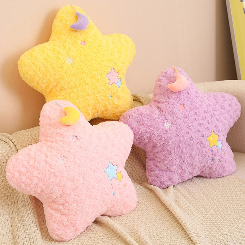 Moon & Star Plushie Pillows