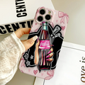 Drink  phone case FUNDA For IPhone 17 16 15 14 13 12 11 Plus Pro Max Mini Back C-Coca-Cola-S Cover Hard cover Film shell