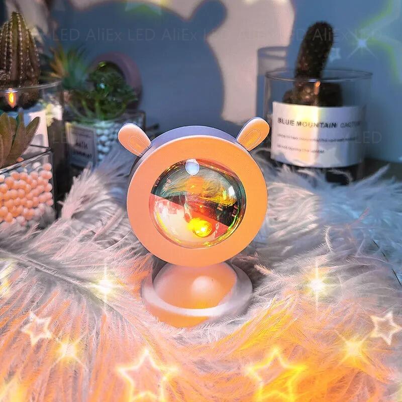 Portable Mini Sunset Lamp