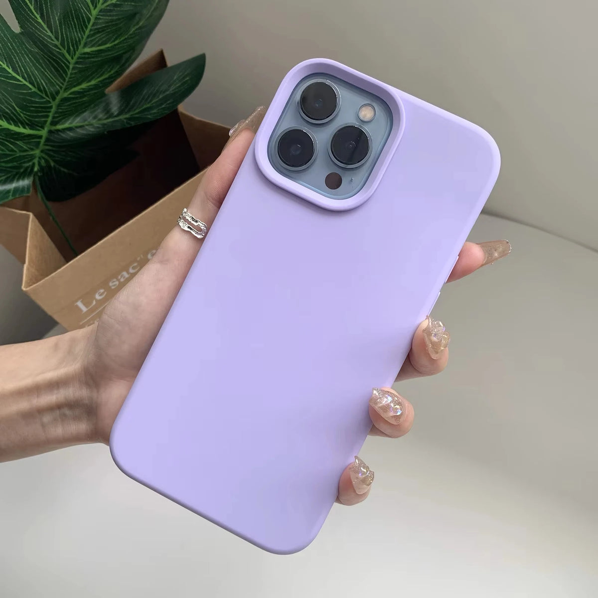 Liquid Silicone Rubber phone case for iphone 17 16 15 14 plus 13 12 11 pro max cover Luxury funda Cute Colors cases carcasa