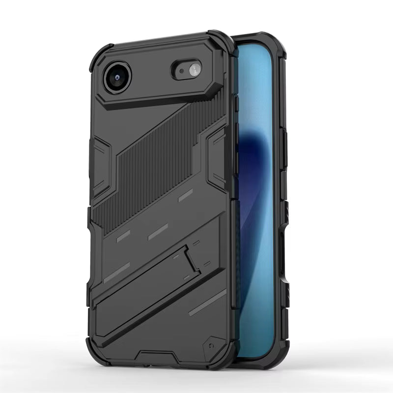 Shockproof Phone Case For iPhone 17 Air Phone Holder Armor PC Full Cover Back Case iPhone17 Pro Max Cover For iPhone 17 Air Case