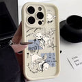 Lucky Angel Sheep Silicone Phone Case For iPhone
