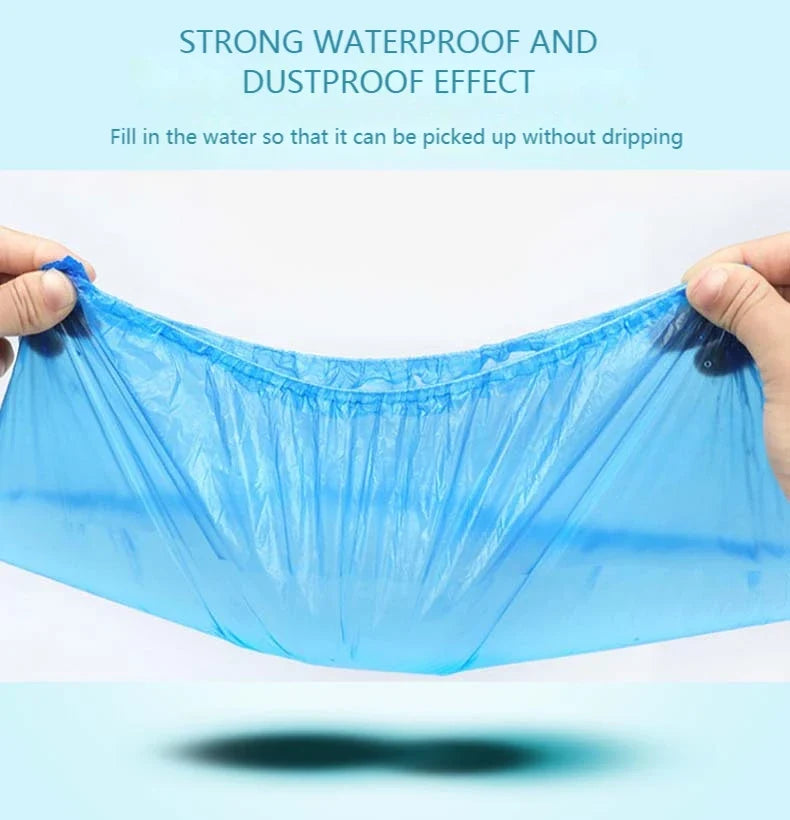 Waterproof Non-slip Shoe Covers 100Pc